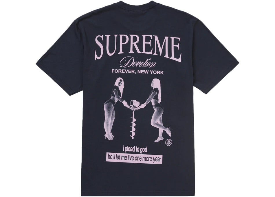 Supreme Devotion Tee Navy