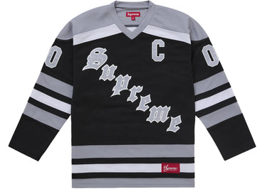 Supreme Fire & Ice Hockey Jersey Black