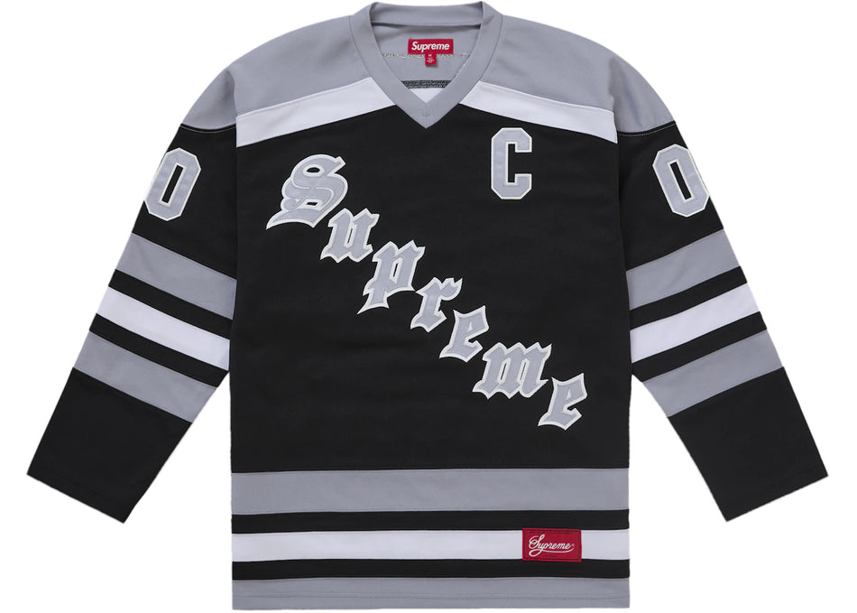Supreme Fire & Ice Hockey Jersey Black