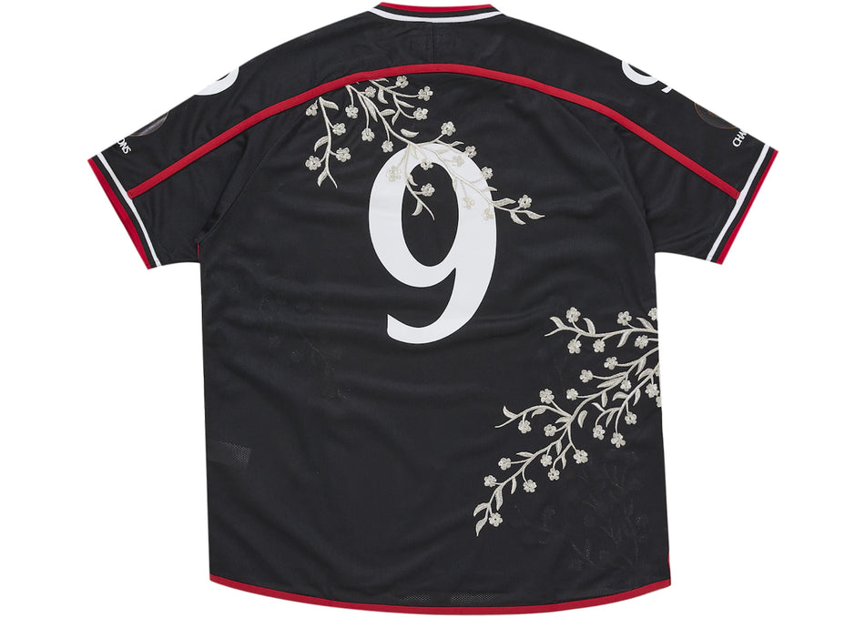 Supreme Floral Soccer Jersey Black