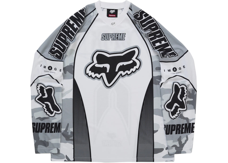 Supreme Fox Racing DMX Jersey White