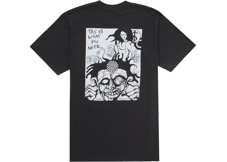 Supreme Fuckin Blowout Tee Black
