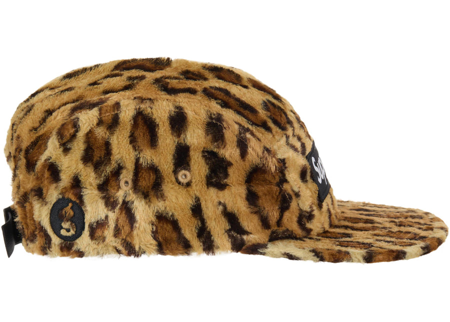 Casquette de camping Supreme GOODENOUGH en rayonne froissée léopard