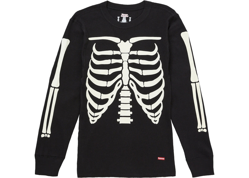 Supreme Hanes Bones Thermal Crew FW25 (1 Pack) Black
