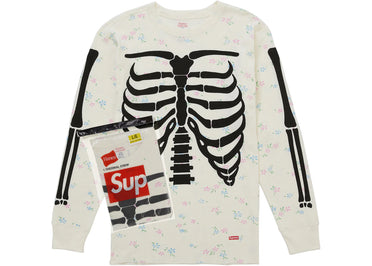 Supreme Hanes Bones Thermal Crew FW25 (1 Pack) Floral