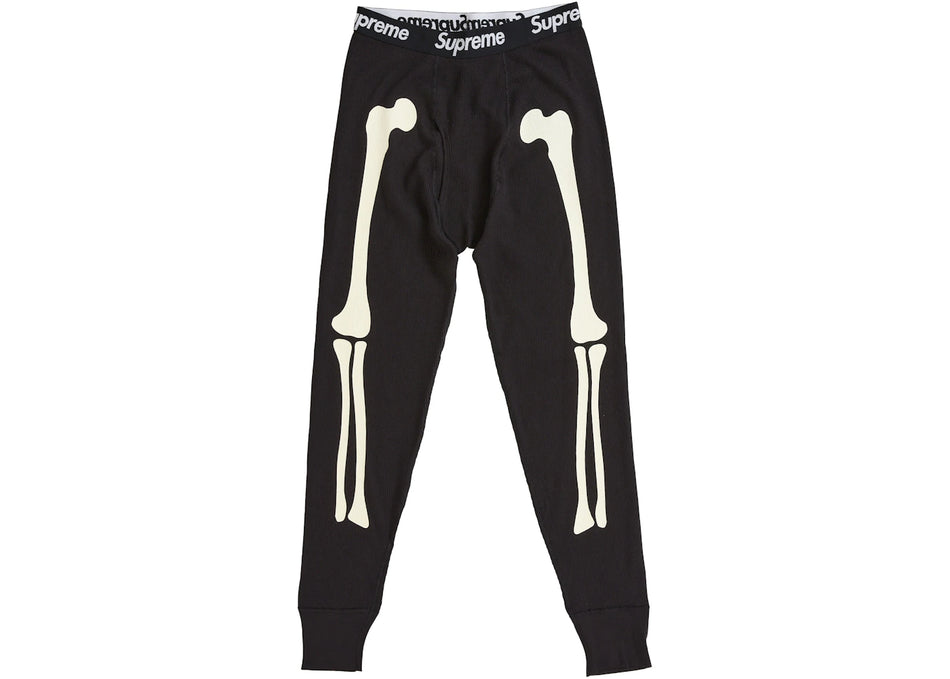 Supreme Hanes Bones Thermal Pant FW25 (1 Pack) Black