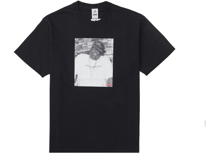 Haut Supreme Jordan Biggie SS Noir