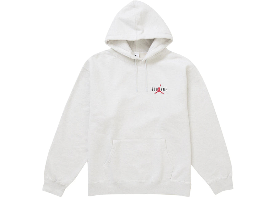 Sweat à capuche Supreme Jordan (FW24) Gris cendré