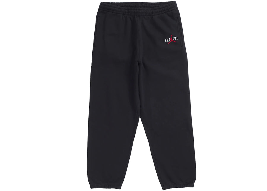 Supreme Jordan Sweatpants (FW24) Black