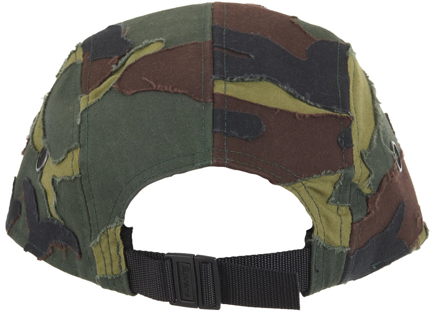 Casquette de camping Supreme à plusieurs couches camouflage forêt