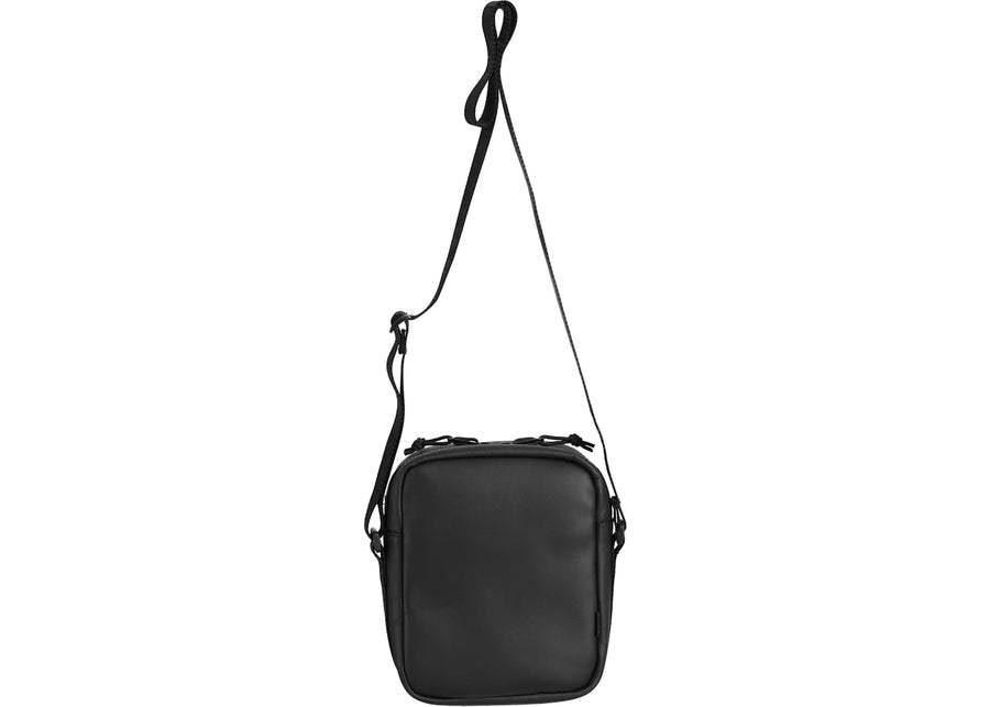 Sac bandoulière Supreme en cuir noir