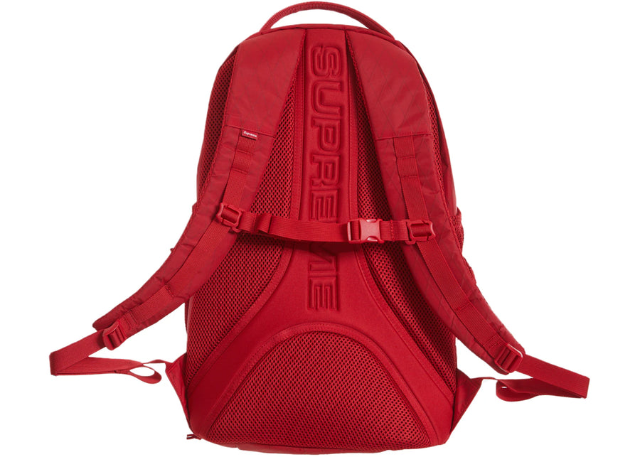 Sac à dos rouge Supreme avec logo