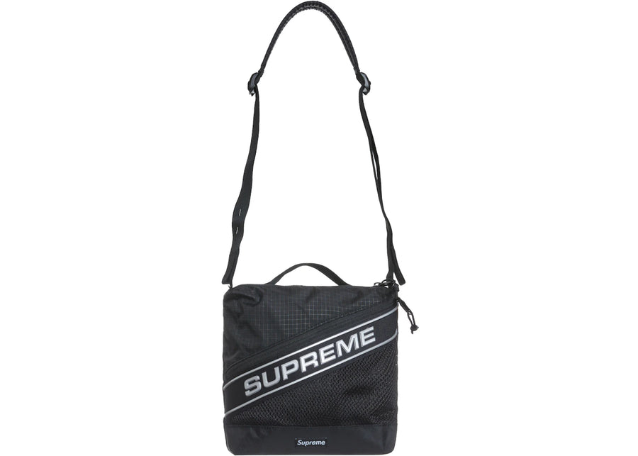 Sac bandoulière noir Supreme Logo