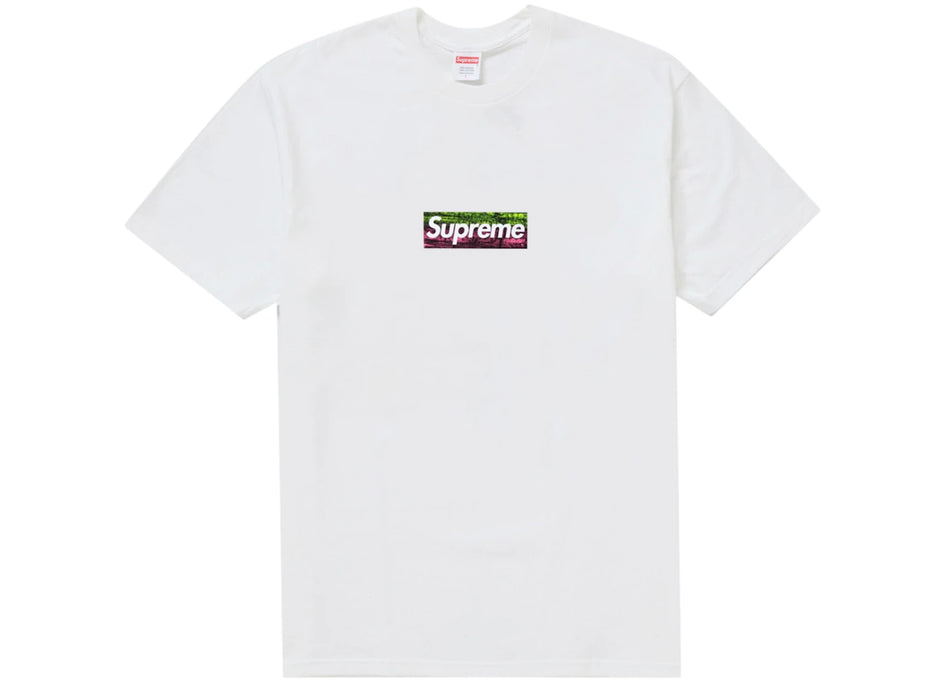 Supreme Los Angeles Fire Relief Box Logo Tee White