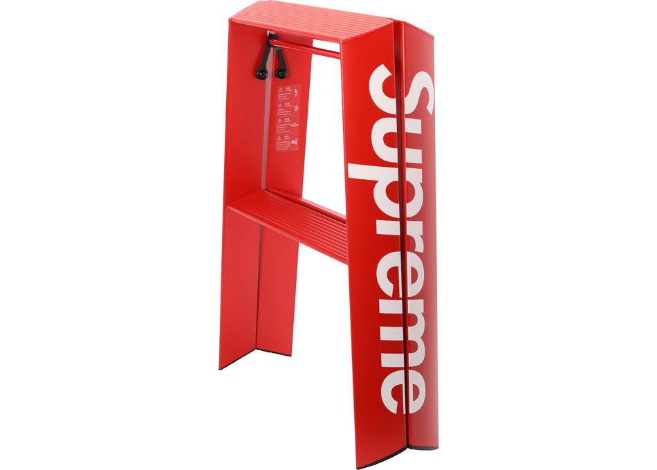 Supreme Lucano Step Ladder Red