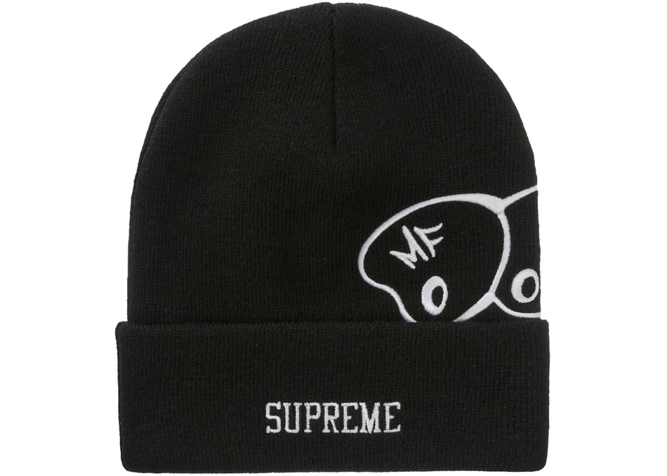 Supreme MF DOOM Beanie Black