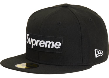 Supreme MLB Teams Chicago Box Logo New Era 59Fifty Fitted Cap Black