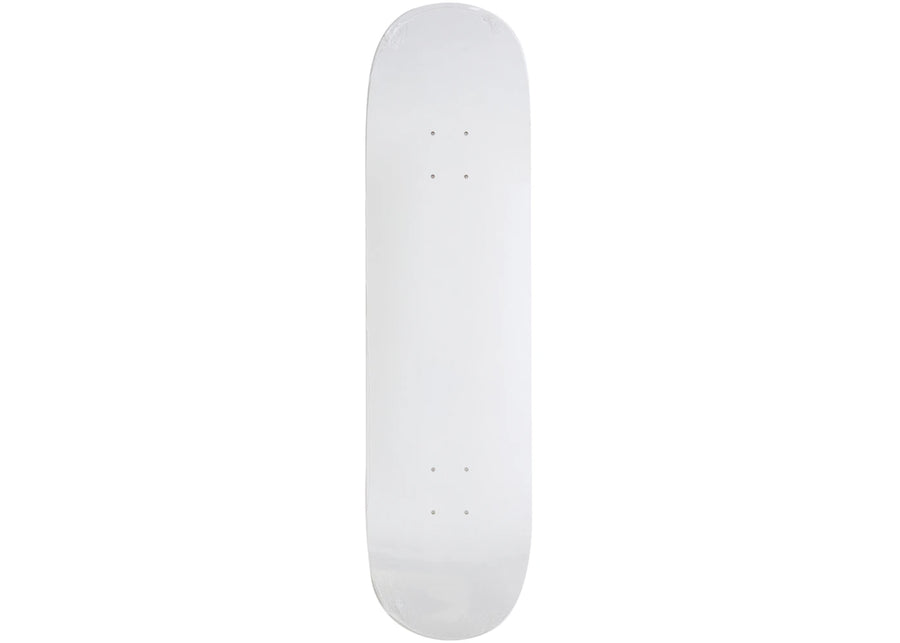 Planche de skateboard Supreme MM6 Maison Margiela blanche