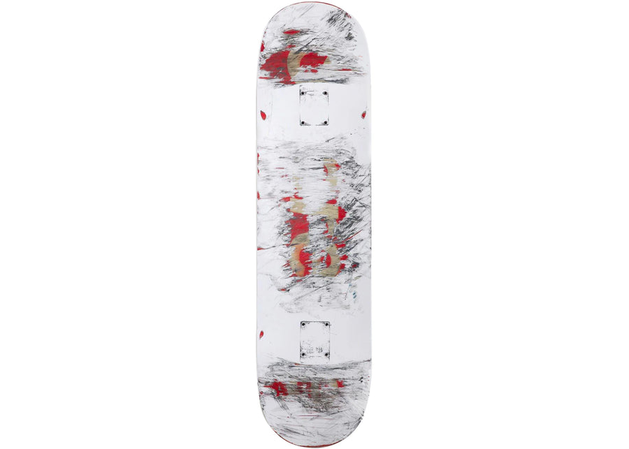 Planche de skateboard Supreme MM6 Maison Margiela blanche