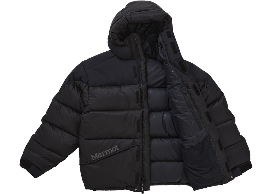 Parka Supreme Marmot 800-Fill Down noire