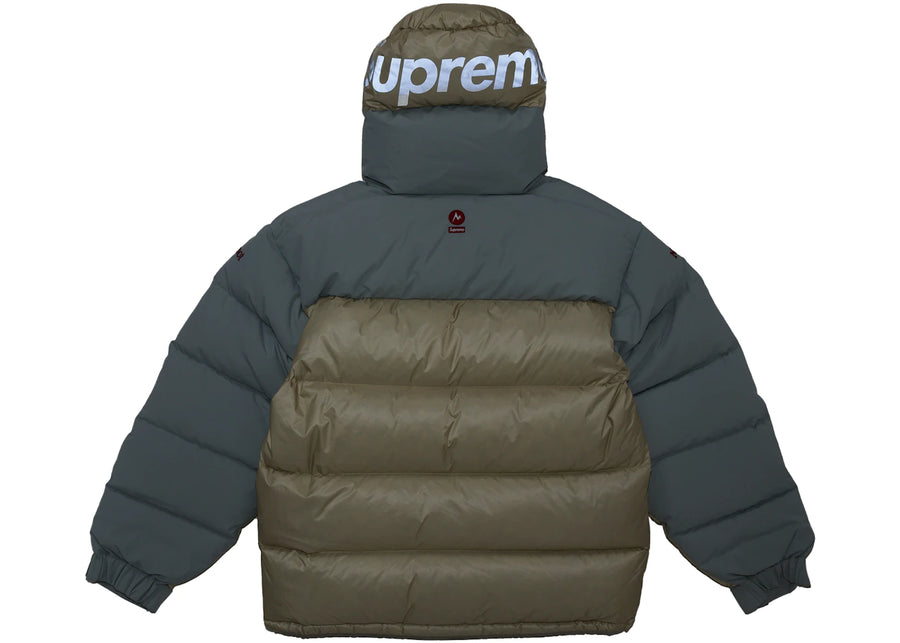 Parka Supreme Marmot 800-Fill Down couleur fauve