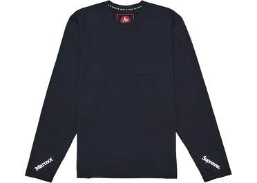 Haut à manches longues Supreme Marmot Base Layer noir
