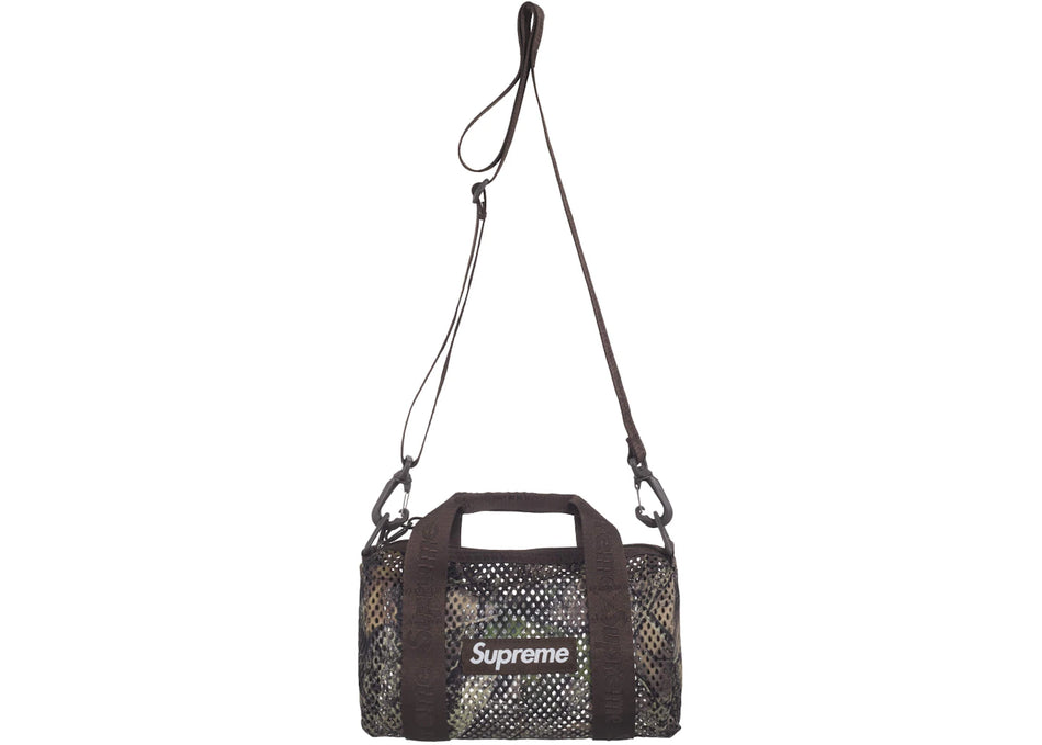 Supreme Mesh Mini Duffle Bag (SS25) TrueTimber Kanati Camo