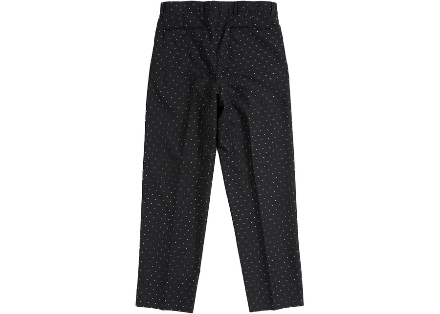 Supreme Metallic Dot Trouser Black
