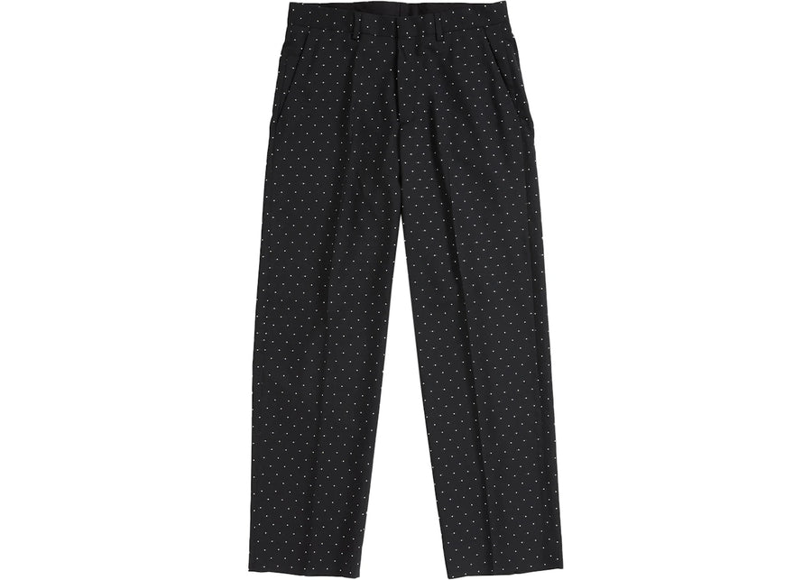 Supreme Metallic Dot Trouser Black