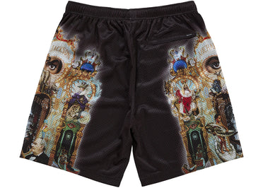 Short en maille noire Supreme Michael Jackson Dangerous