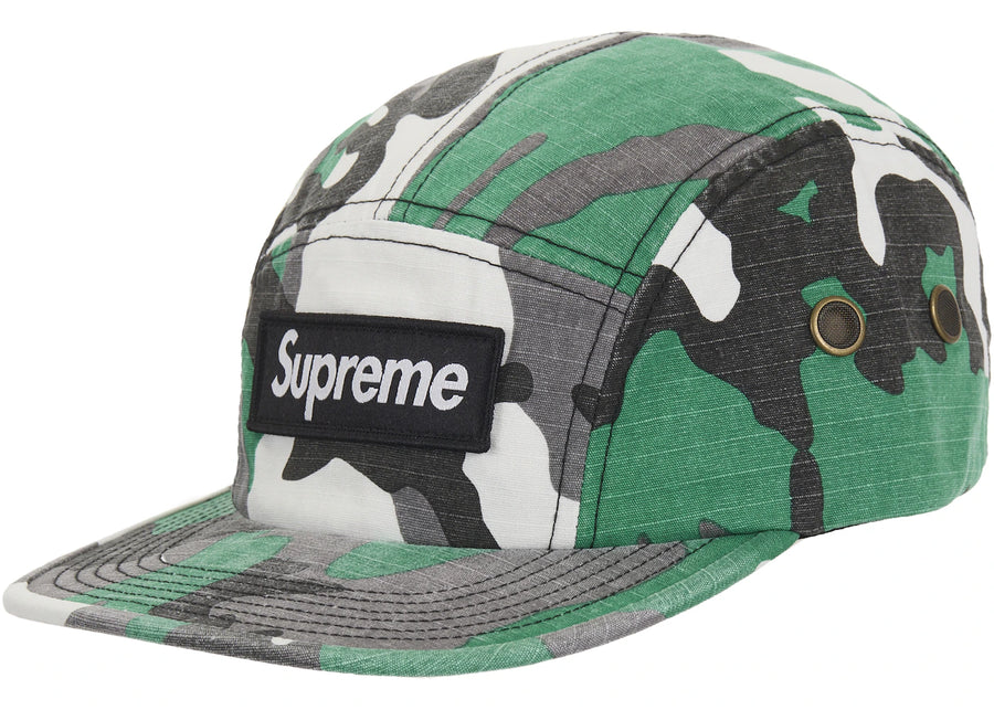 Supreme Military Camp Cap (FW25) Green Camo