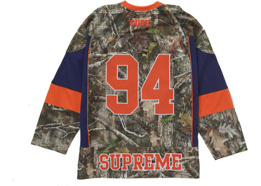 Supreme Mitchell & Ness NCAA Hockey Jersey Woodland Camo