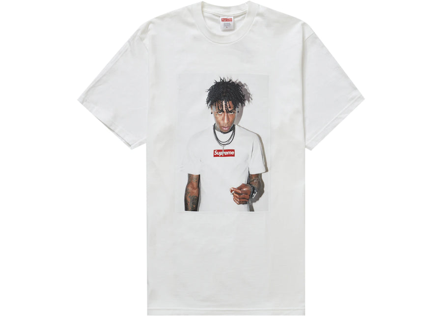 T-shirt Supreme NBA Youngboy blanc
