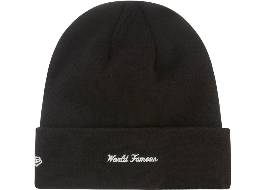 Bonnet Supreme New Era Box Logo (FW22) Noir