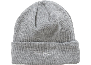 Supreme New Era Box Logo Beanie (FW23) Heather Grey