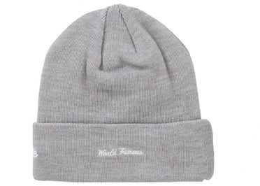 Supreme New Era Box Logo Beanie (FW24) Heather Grey