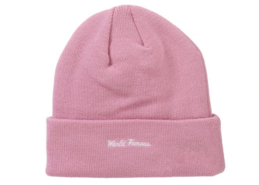Supreme New Era Box Logo Beanie (FW24) Dusty Pink