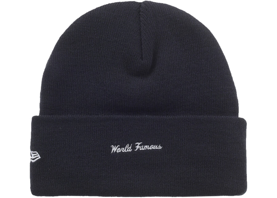Supreme New Era Box Logo Beanie (FW25) Navy
