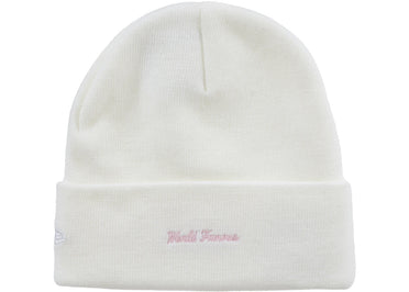 Supreme New Era Box Logo Beanie (FW25) White
