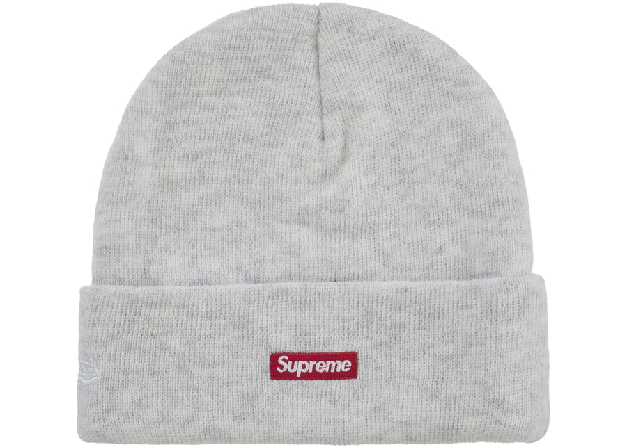 Bonnet Supreme New Era Classic Logo Shop Gris cendré
