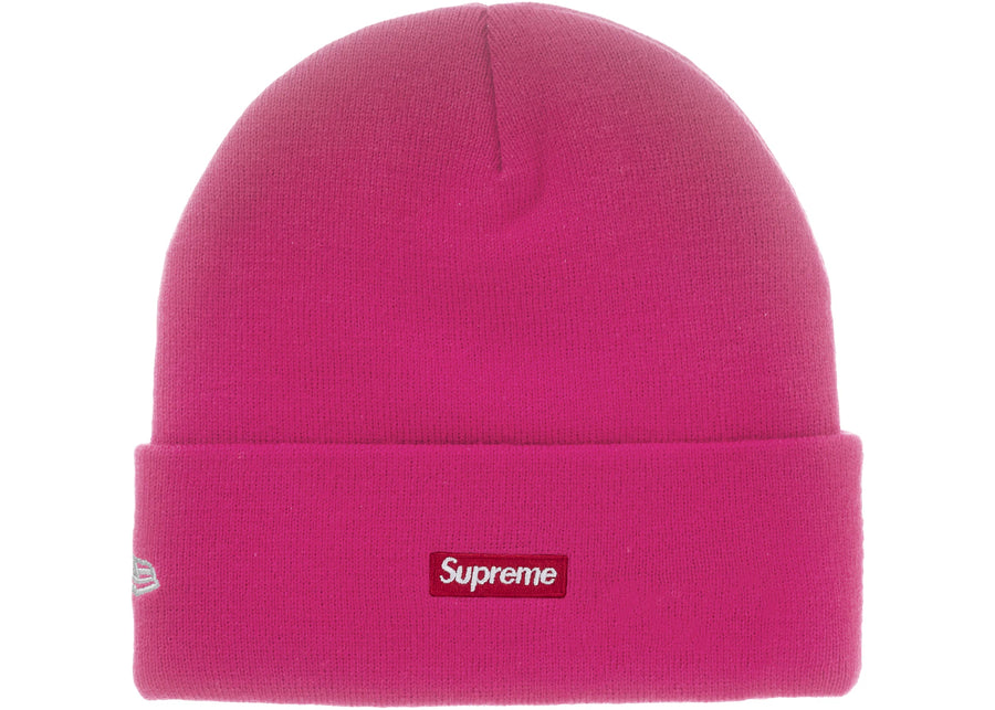 Bonnet rose Supreme New Era Classic Logo Shop