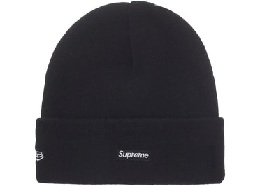 Supreme New Era Old English Beanie Black