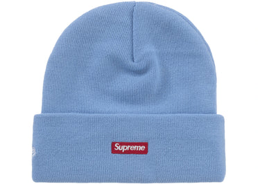 Supreme New Era Old English Beanie Blue