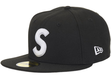 Supreme New Era Reaper S Logo 59Fifty Fitted Hat Black