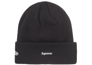 Supreme New Era S Logo Beanie (FW24) Black