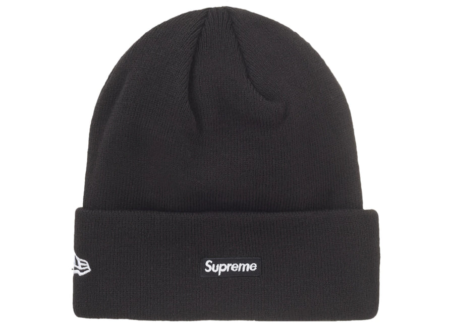 Bonnet Supreme New Era S Logo (FW24) Noir