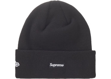 Supreme New Era Script Beanie Black