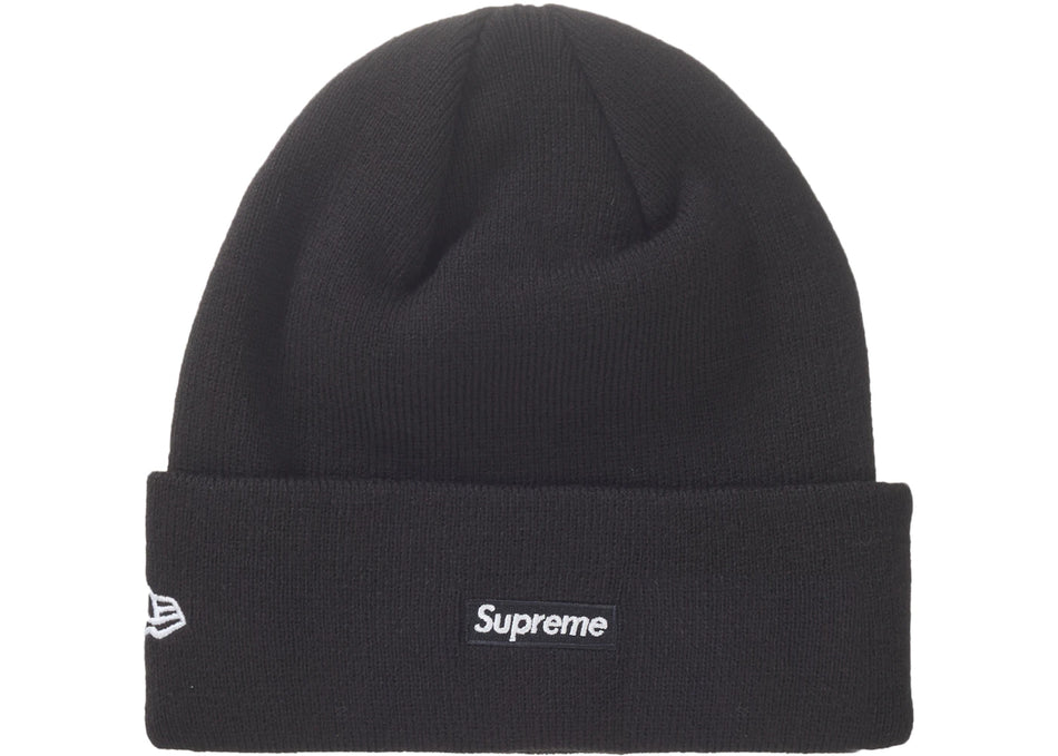 Supreme New Era Script Beanie Black