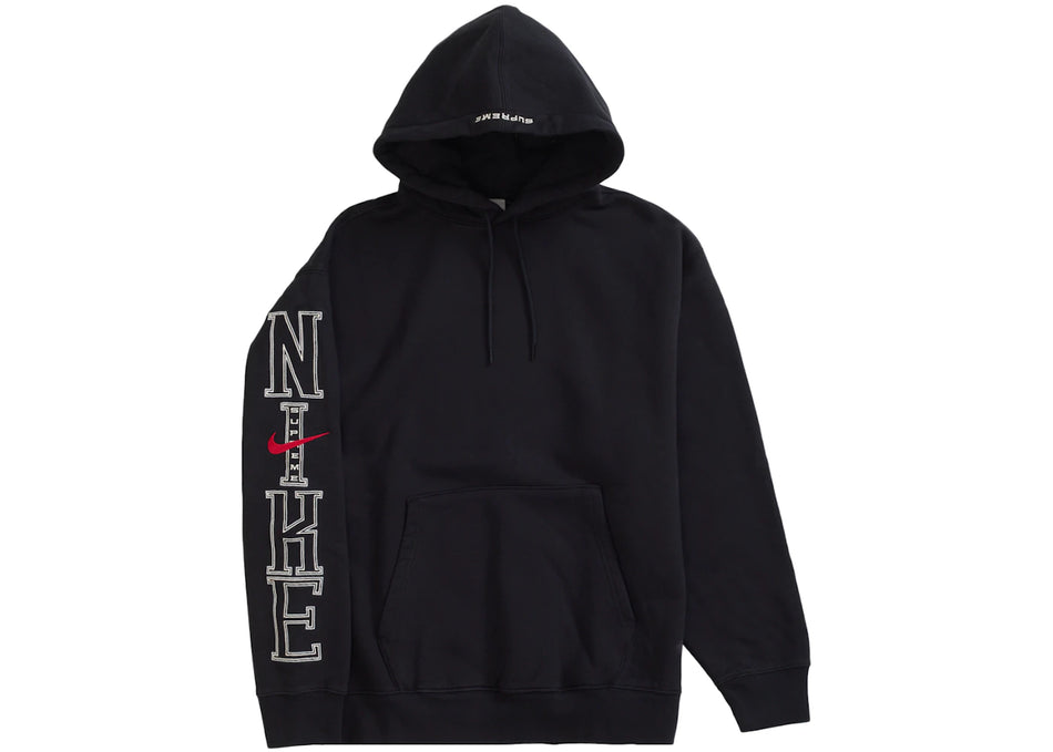 Supreme Nike Hooded Sweatshirt Black