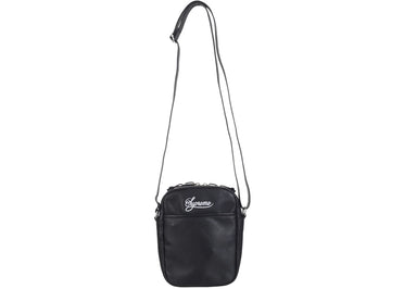 Supreme Nike Leather Shoulder Bag Black
